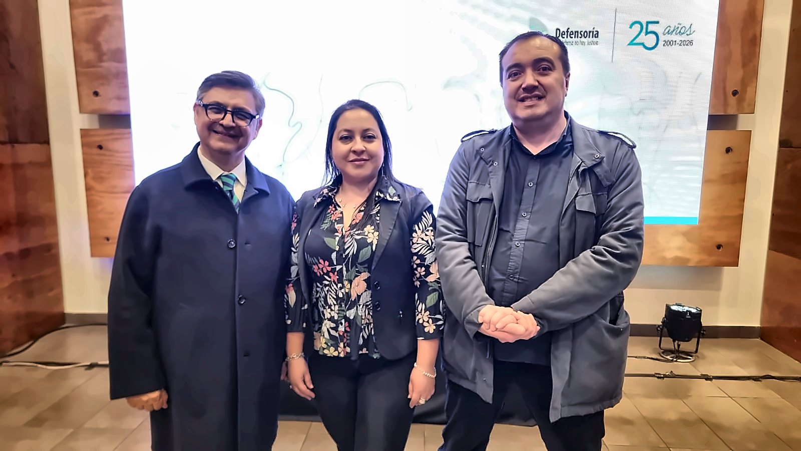 El presidente de ANDFUD junto a asociados de la región